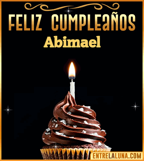 Gif Animado de Feliz Cumpleaños Abimael