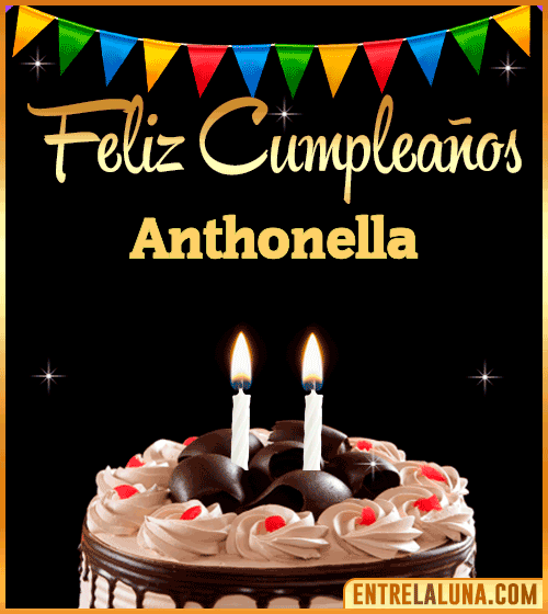 Feliz Cumpleaños Anthonella