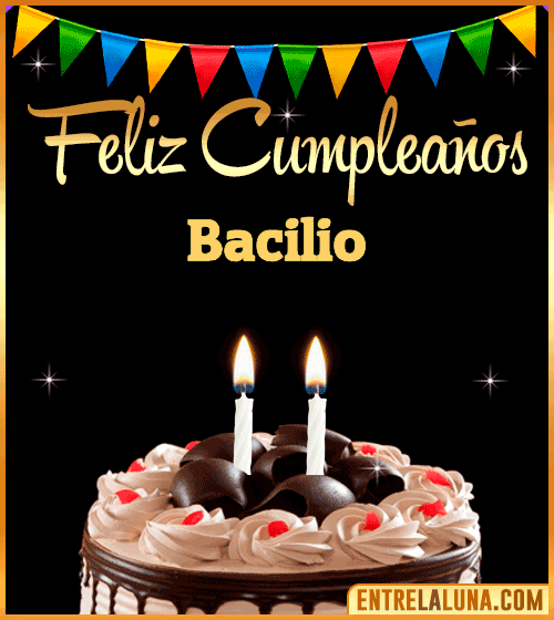 Feliz Cumpleaños Bacilio