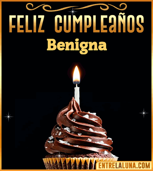Gif Animado de Feliz Cumpleaños Benigna