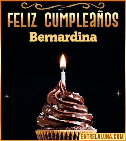 Gif Animado de Feliz Cumpleaños Bernardina