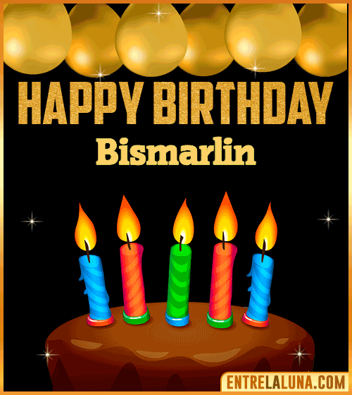 Happy Birthday gif Bismarlin