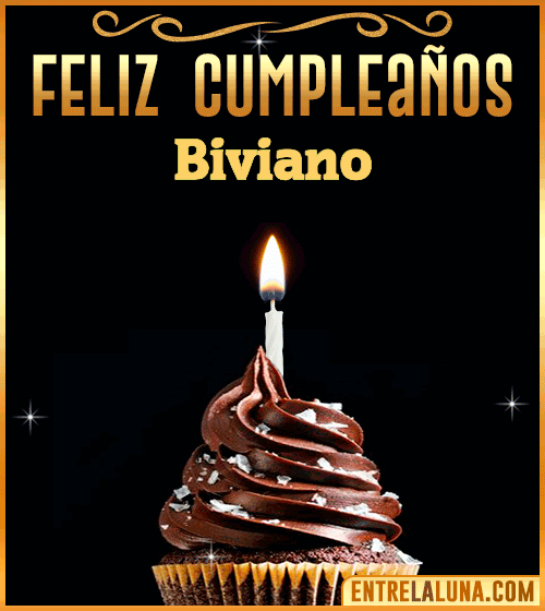 Gif Animado de Feliz Cumpleaños Biviano