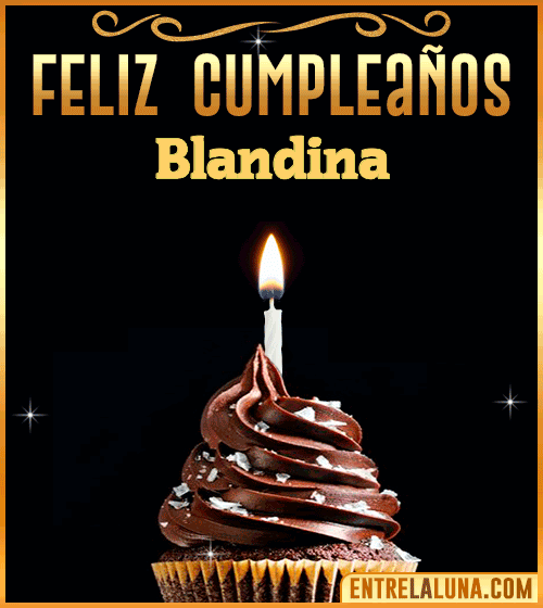 Gif Animado de Feliz Cumpleaños Blandina