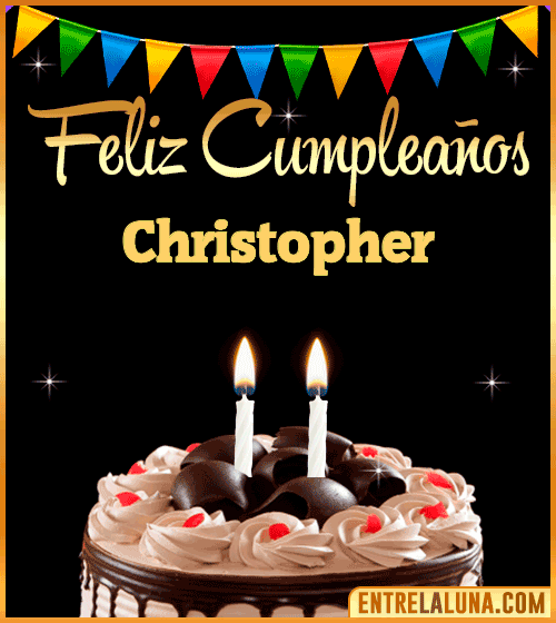 Feliz Cumpleaños Christopher
