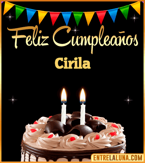 Feliz Cumpleaños Cirila