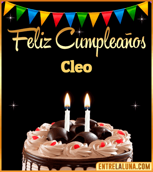 Feliz Cumpleaños Cleo