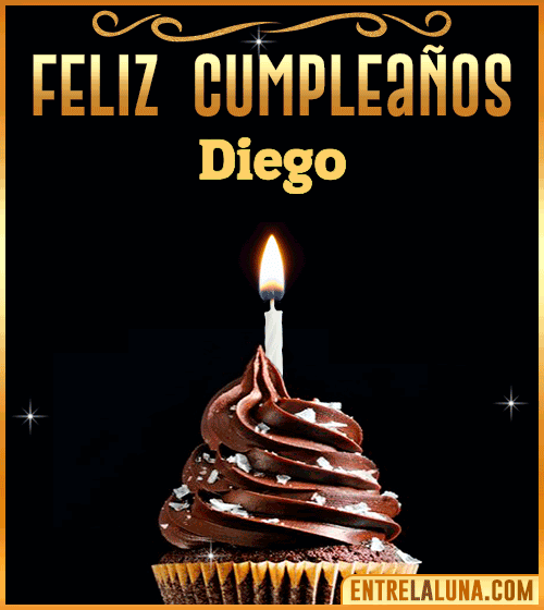 Gif Animado de Feliz Cumpleaños Diego