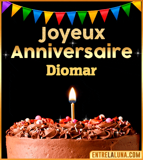 GIF Joyeux Anniversaire Diomar