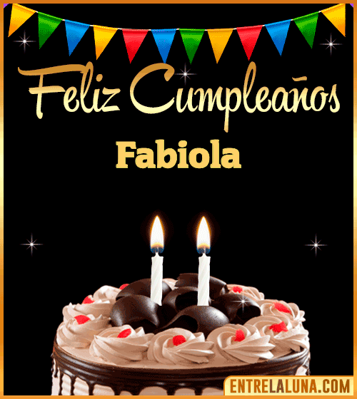 Feliz Cumpleaños Fabiola