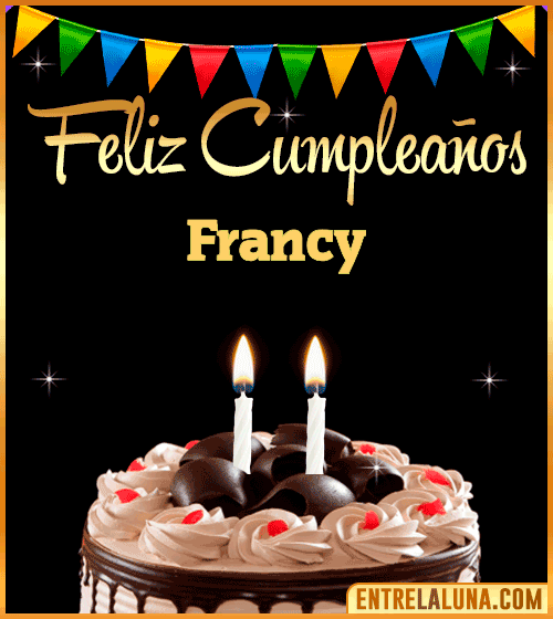 Feliz Cumpleaños Francy