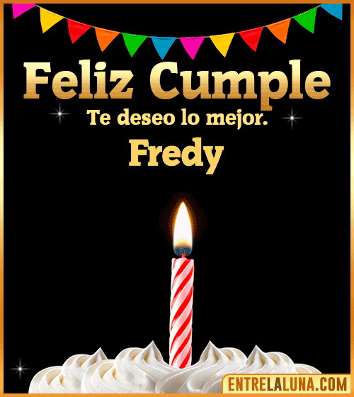Gif Feliz Cumple Fredy