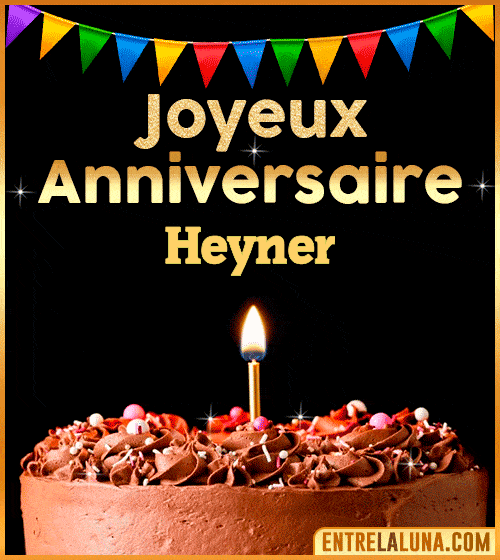 GIF Joyeux Anniversaire Heyner