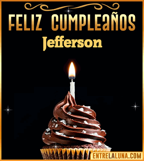 Gif Animado de Feliz Cumpleaños Jefferson