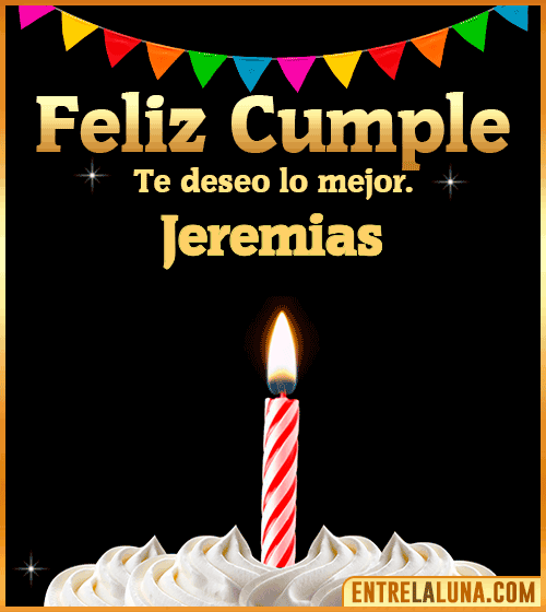 Gif Feliz Cumple Jeremias
