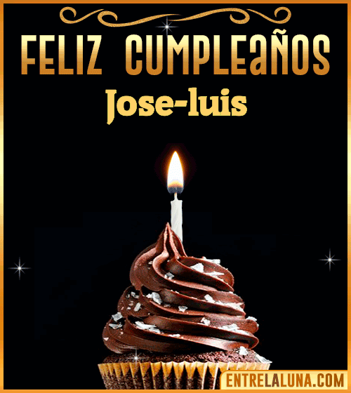 Gif Animado de Feliz Cumpleaños Jose-luis