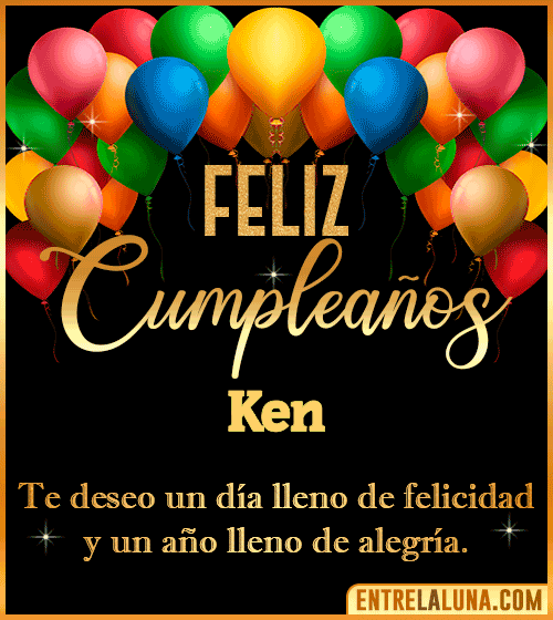Mensajes de cumpleaños Ken