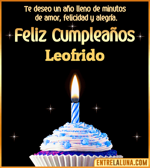 Te deseo Feliz Cumpleaños Leofrido