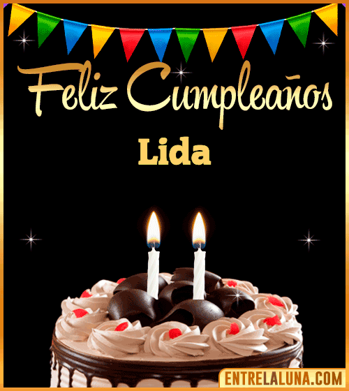 Feliz Cumpleaños Lida