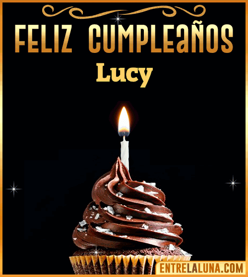 Gif Animado de Feliz Cumpleaños Lucy