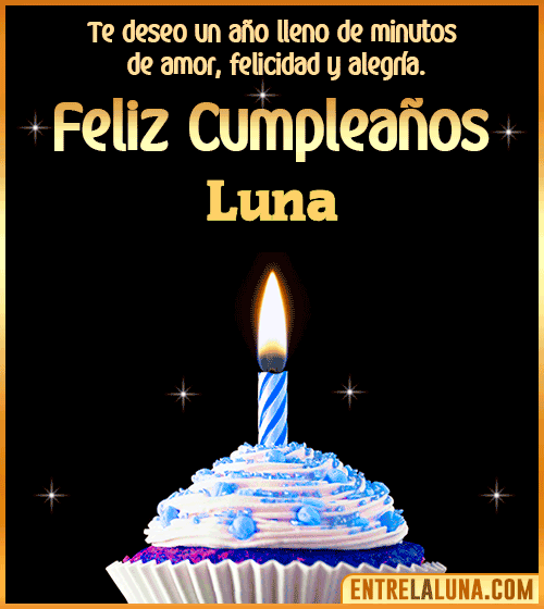 Te deseo Feliz Cumpleaños Luna