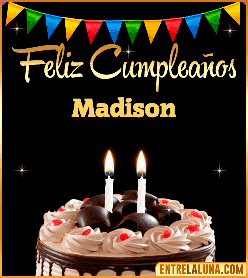 Feliz Cumpleaños Madison