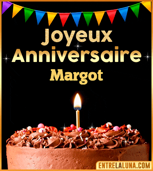 GIF Joyeux Anniversaire Margot