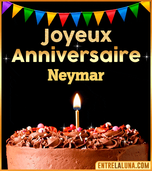 GIF Joyeux Anniversaire Neymar