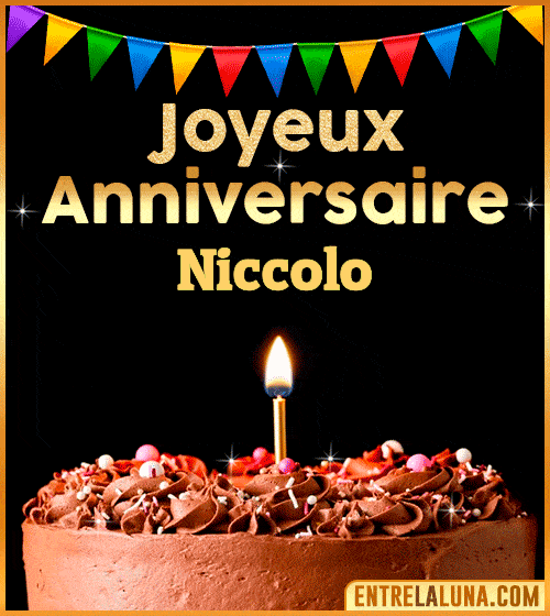 GIF Joyeux Anniversaire Niccolo