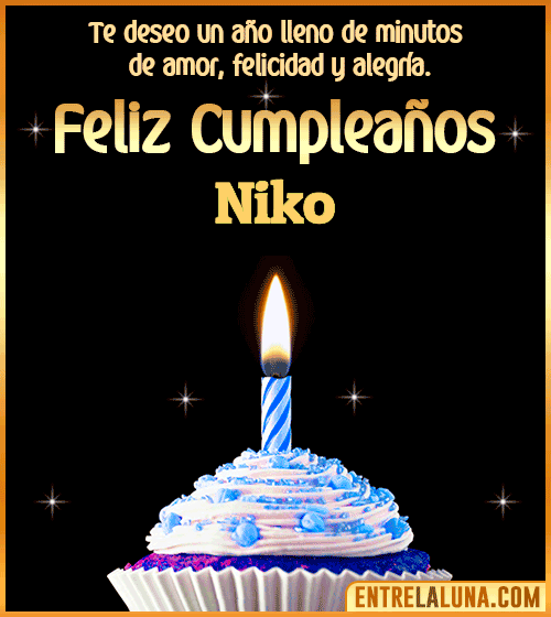 Te deseo Feliz Cumpleaños Niko