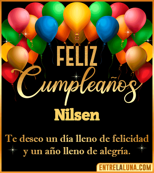 Mensajes de cumpleaños Nilsen