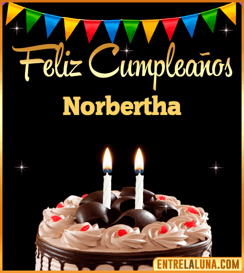 Feliz Cumpleaños Norbertha
