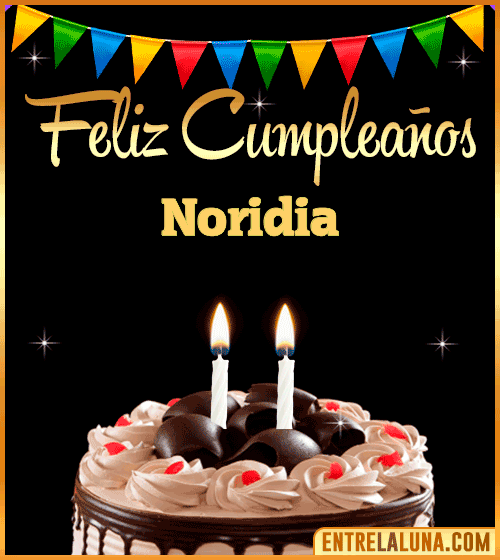 Feliz Cumpleaños Noridia