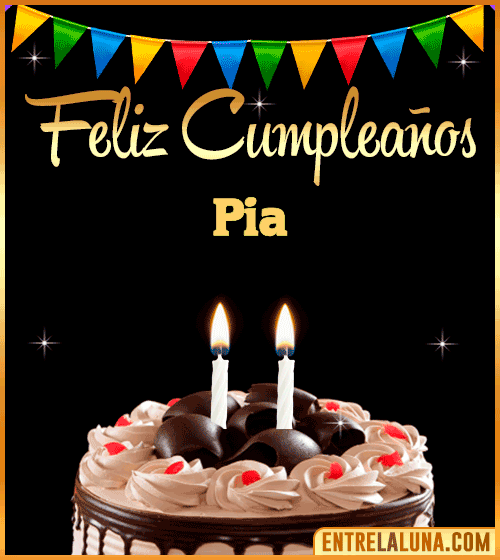 Feliz Cumpleaños Pia