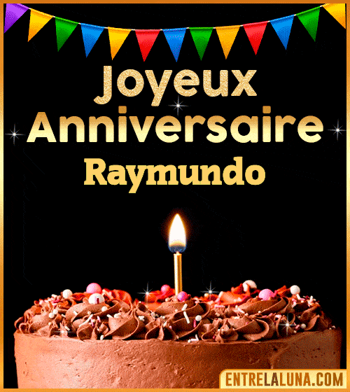 GIF Joyeux Anniversaire Raymundo