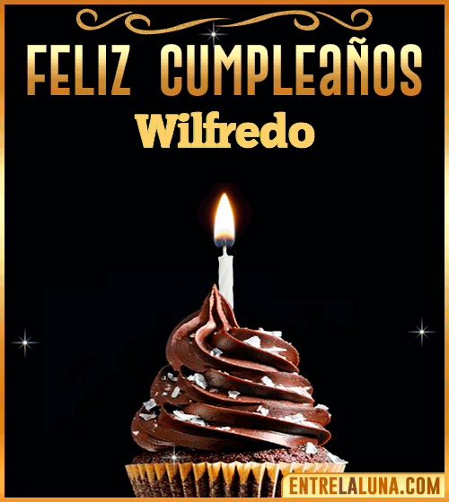 Gif Animado de Feliz Cumpleaños Wilfredo