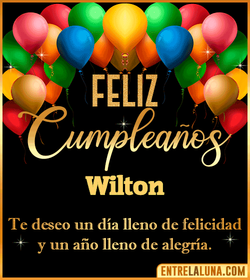 Mensajes de cumpleaños Wilton