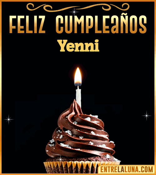 Gif Animado de Feliz Cumpleaños Yenni