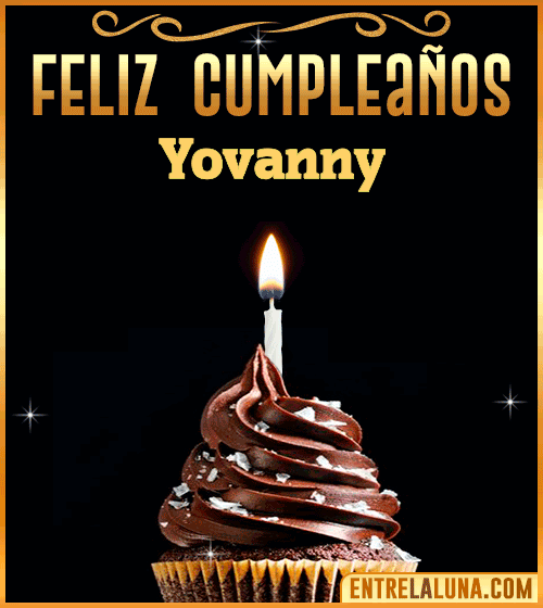 Gif Animado de Feliz Cumpleaños Yovanny