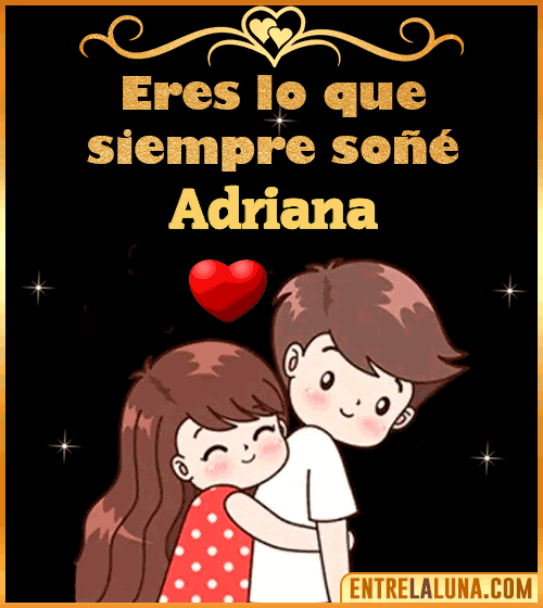 Gif de Amor para Adriana