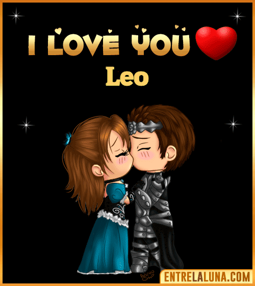 I love you Leo