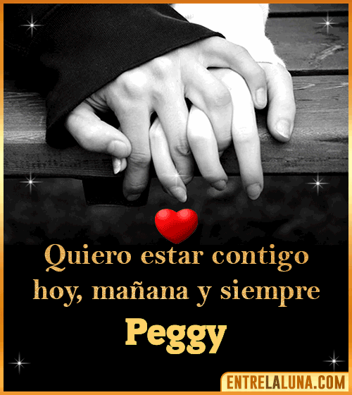 Gif de Amor con Nombre Peggy
