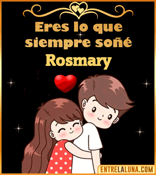 Gif de Amor para Rosmary