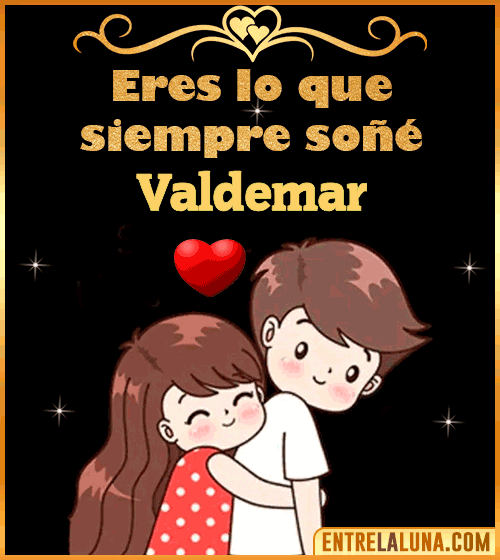 Gif de Amor para Valdemar