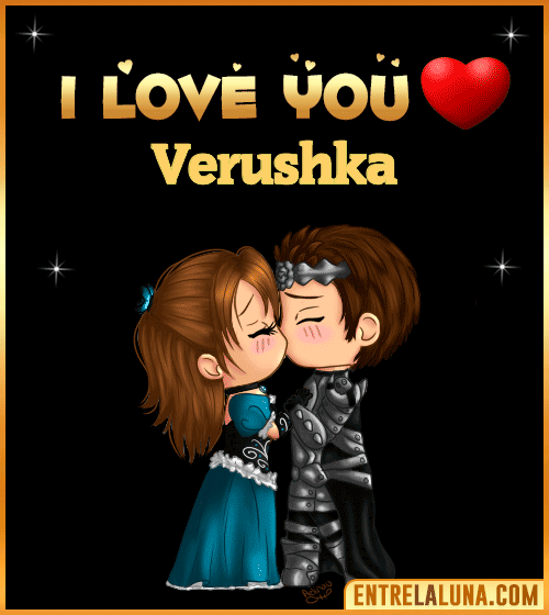 I love you Verushka