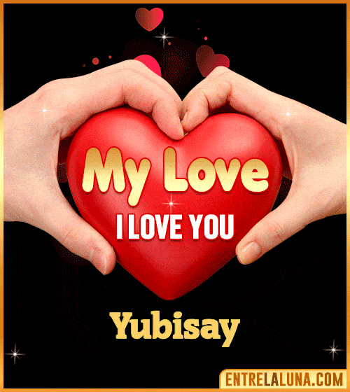 My Love i love You Yubisay