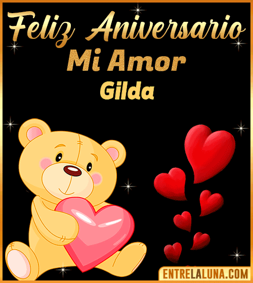 Feliz Aniversario mi Amor Gilda