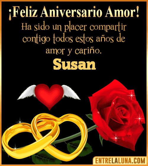 Gif de Feliz Aniversario Susan