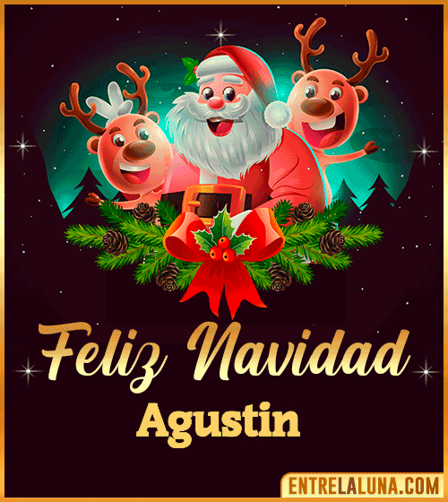 Feliz Navidad Agustin