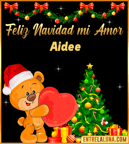 Feliz Navidad mi Amor Aidee